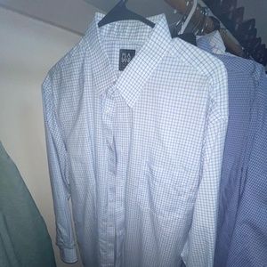 Jos a Bank Checkered Dress Shirts (5)